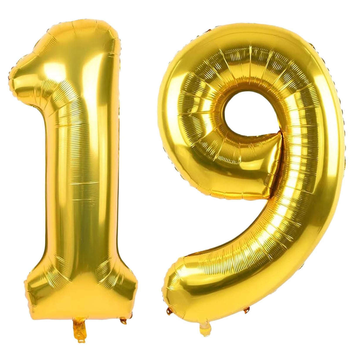 LVMOQIQIU gold 40-inch balloon 19 for stylish birthday decor