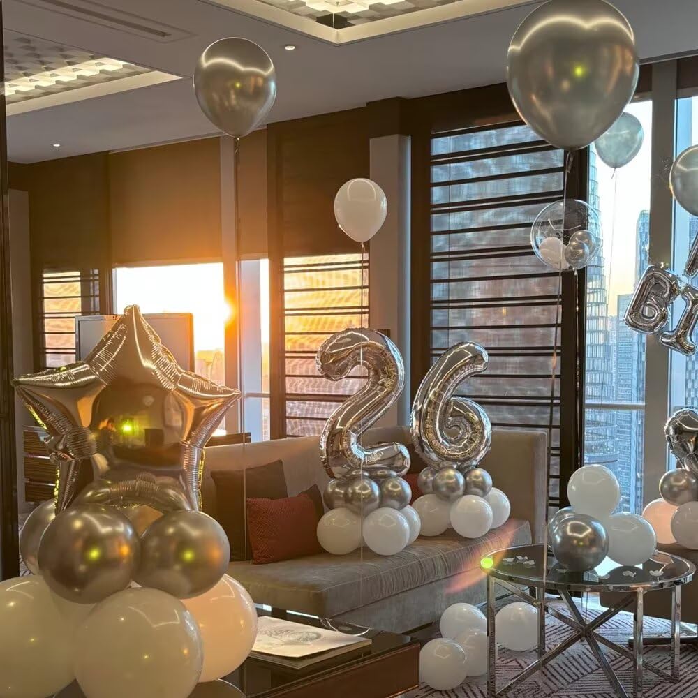 LVMOQIQIU 18-or-81 theme decor balloon for versatile milestone setups