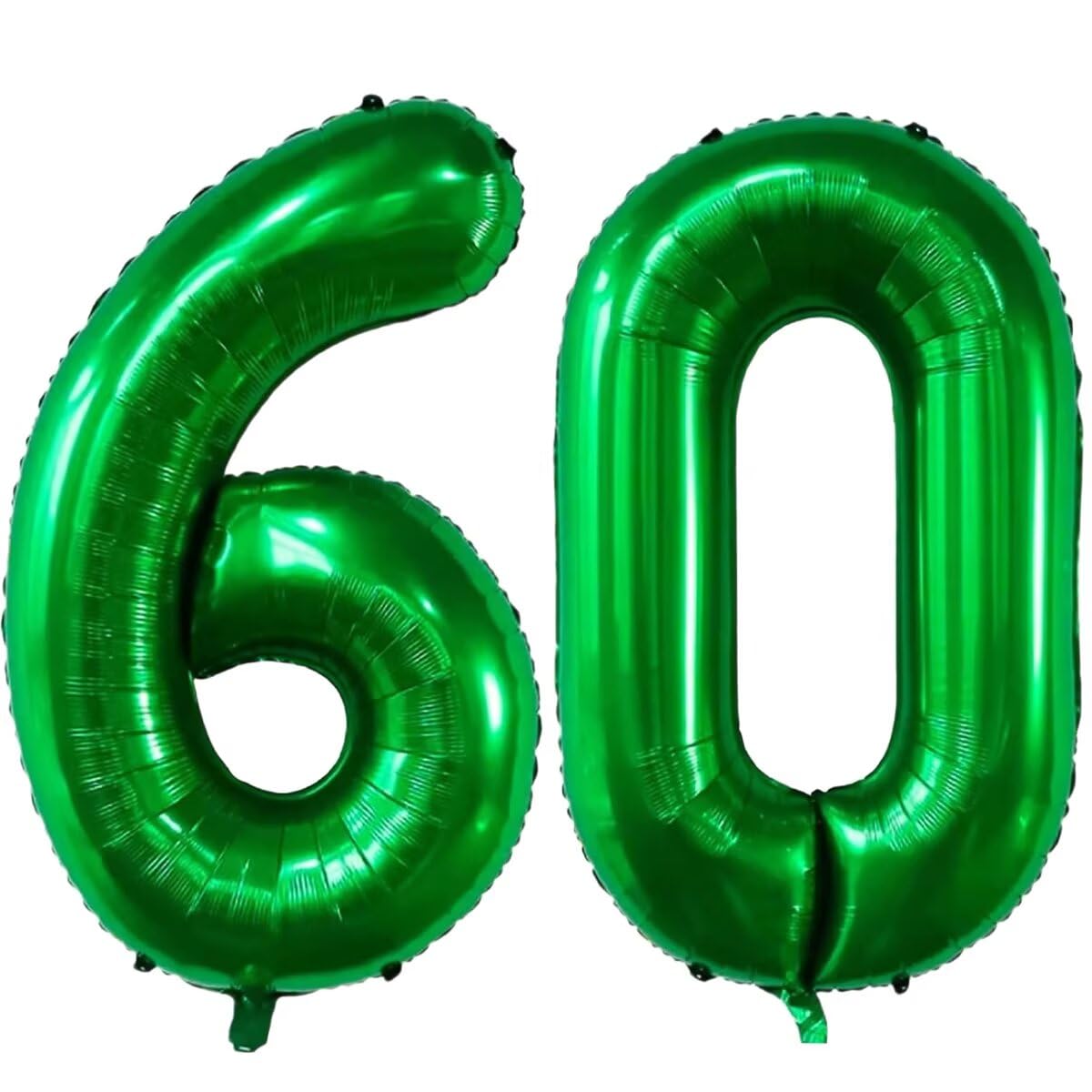 LVMOQIQIU 40-inch dark green balloon set used as dramatic backdrop accents.