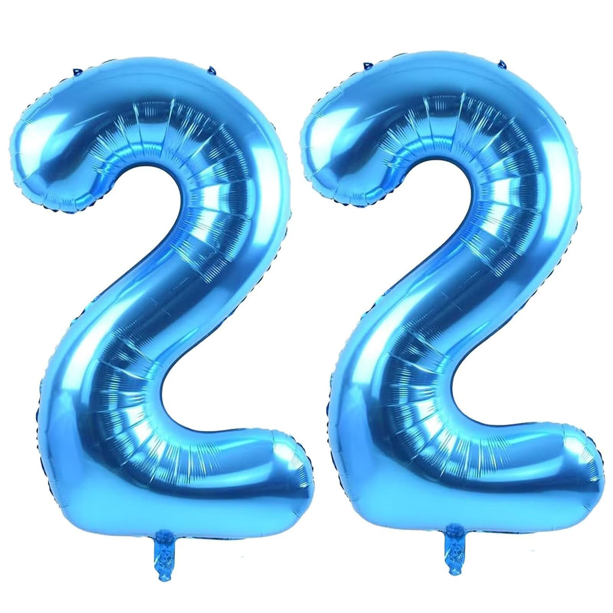 LVMOQIQIU 40-inch blue foil number 22 balloon for striking party decor
