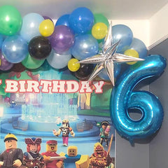 LVMOQIQIU 22-number balloons ideal for birthdays and anniversaries