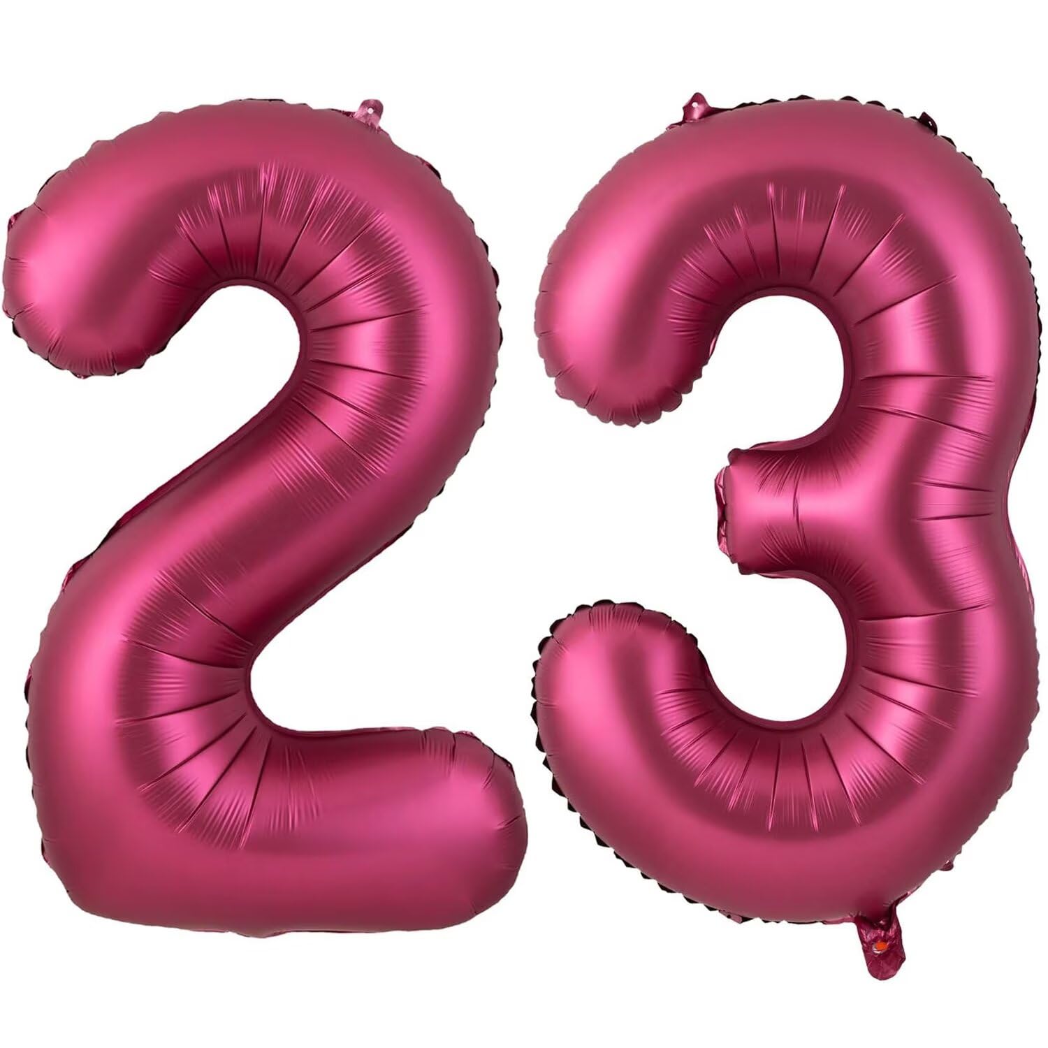 LVMOQIQIU 40-inch burgundy foil number 23 balloon ideal for party backdrops