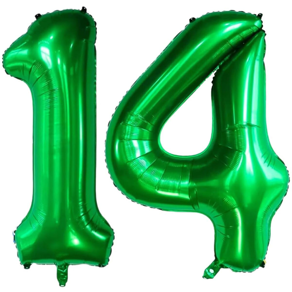 LVMOQIQIU 40-inch dark green balloon not inflated for dramatic backdrops.