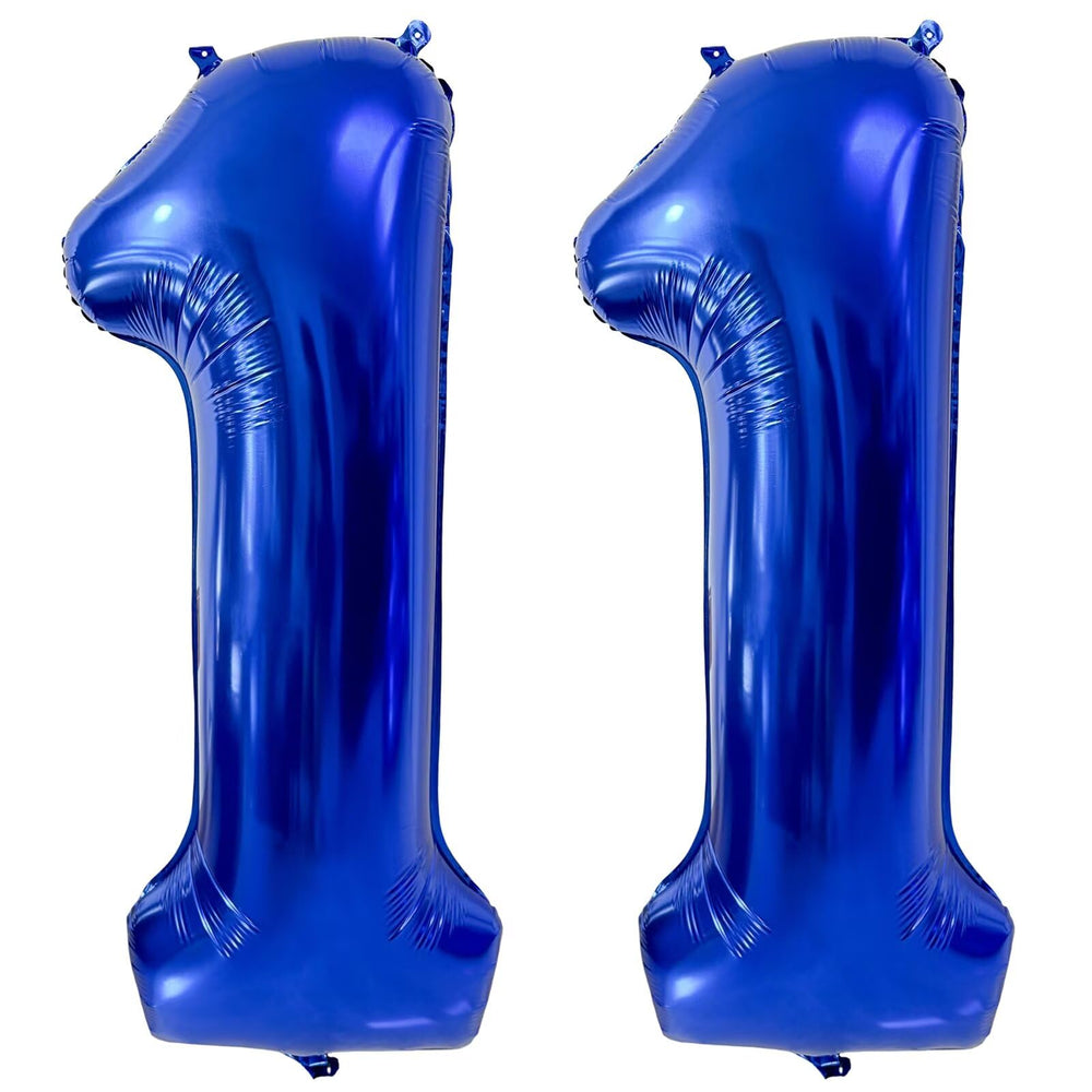 LVMOQIQIU 40 inch navy blue 11 balloon adds bold stage or backdrop decor.