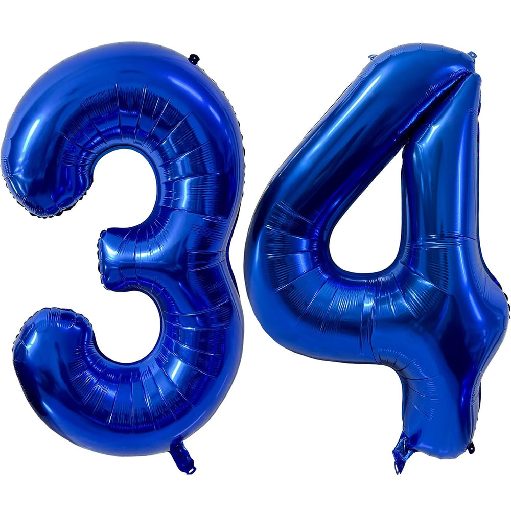 LVMOQIQIU 40-inch navy blue balloon uninflated, quick setup for party decor.