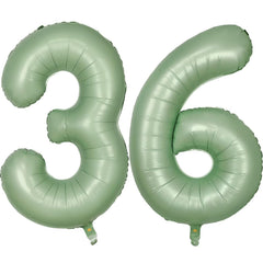 LVMOQIQIU 40inch olive-green foil balloon adds bold color to any party backdrop