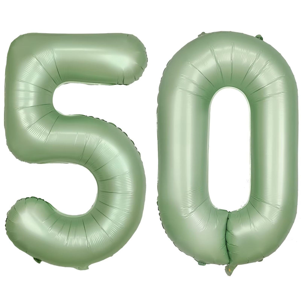 LVMOQIQIU 40 inch olive green 50 balloon adds bold party statement for celebrations