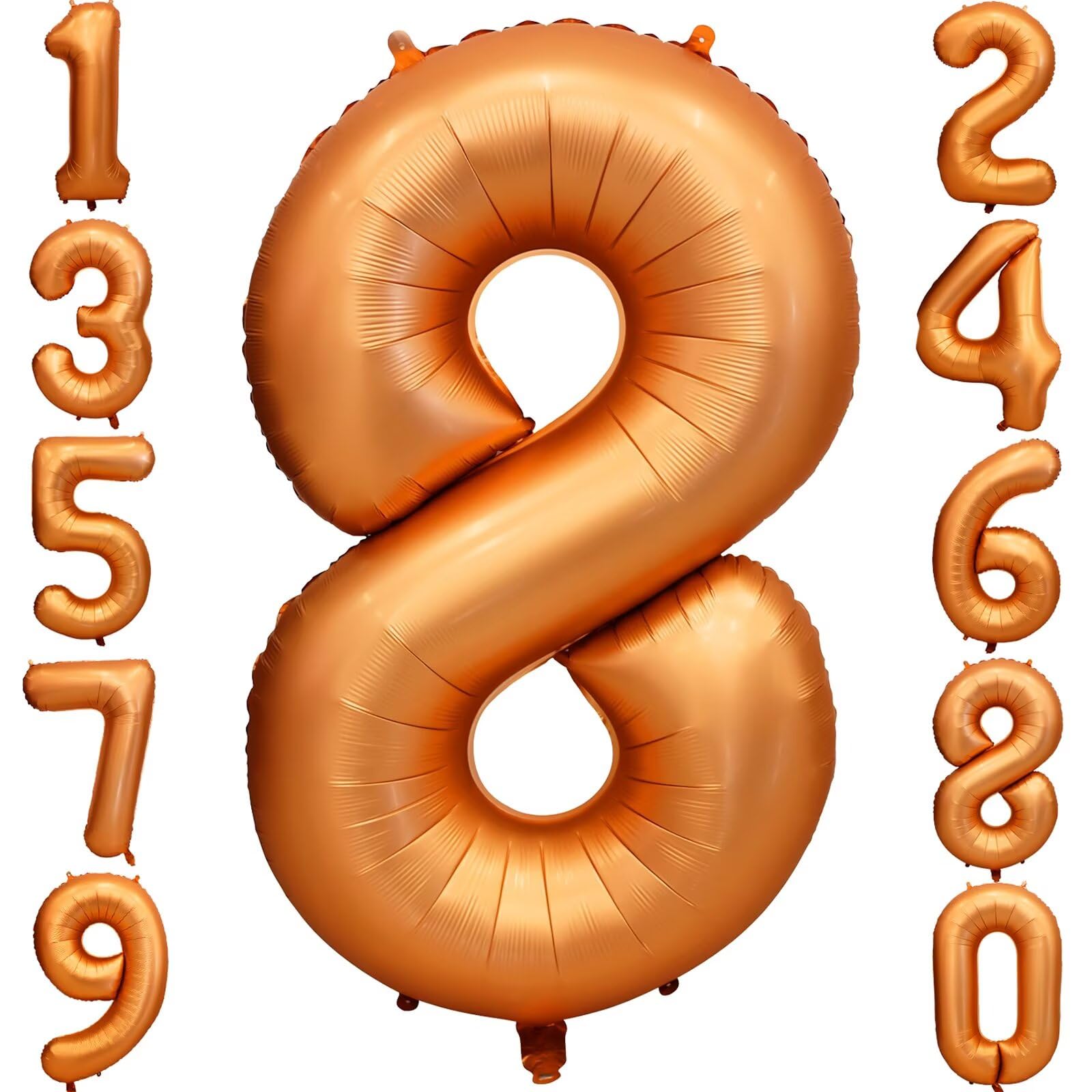LVMOQIQIU 40 inch orange balloon adds bold color to your party backdrop.