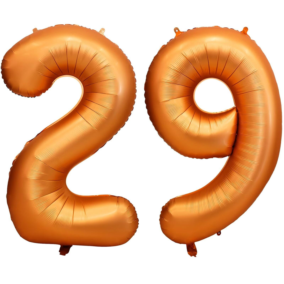 LVMOQIQIU 40-inch orange foil number balloon 29 adds a bold photo backdrop.
