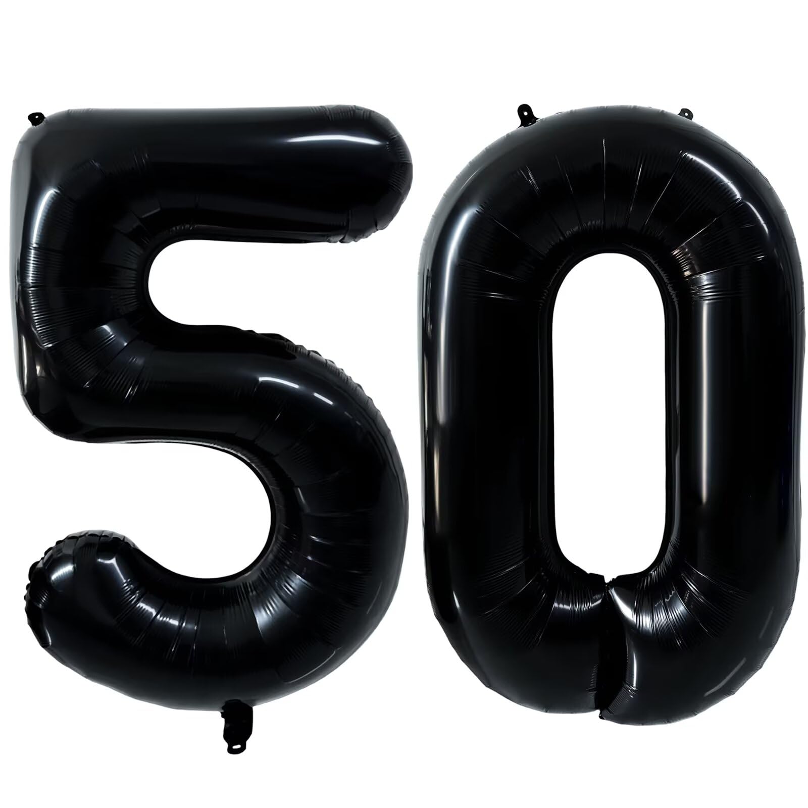 LVMOQIQIU black 50-number balloon 40-inch ready for milestone decor