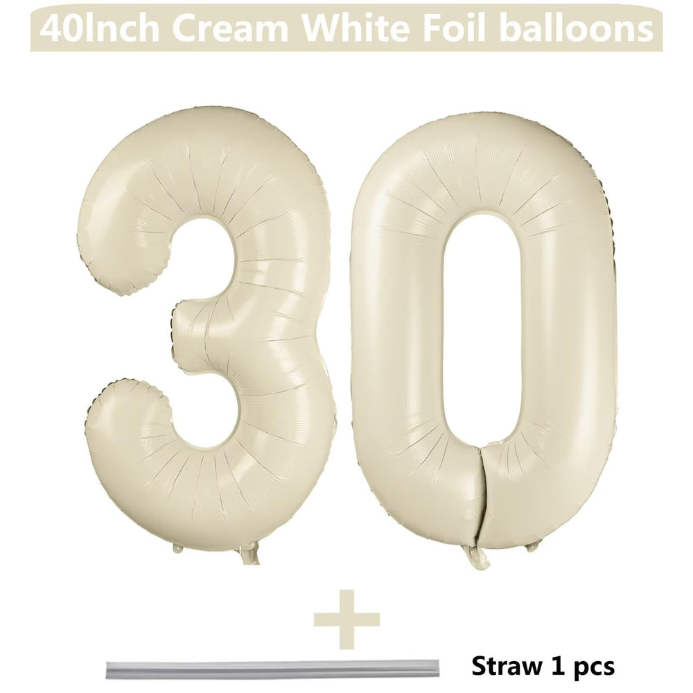LVMOQIQIU cream white 30 close-up shows smooth beige finish ideal for photos.