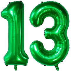 LVMOQIQIU dark green 13 foil balloon for chic photo backdrops and events