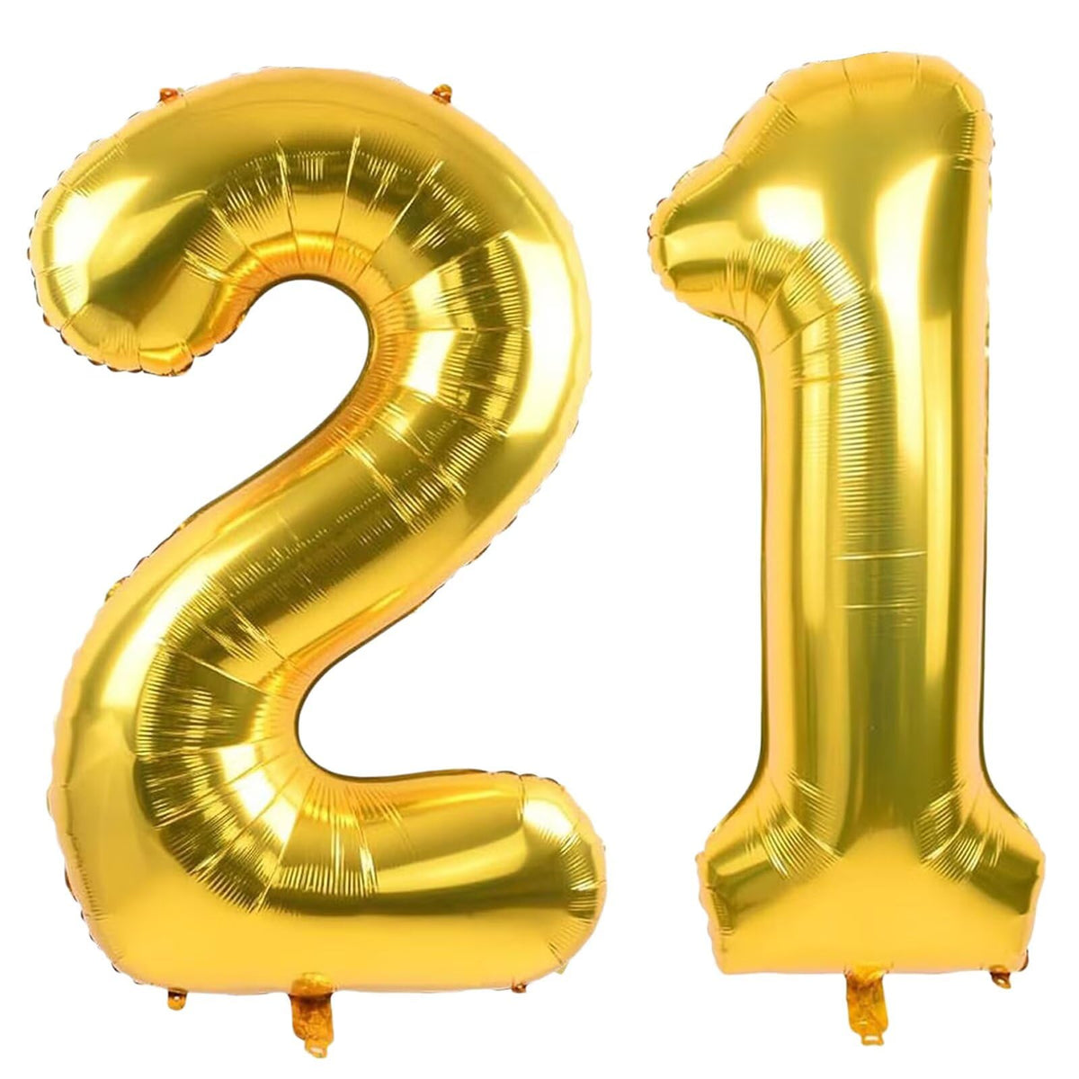 LVMOQIQIU gold number balloon 40inch 21 for birthdays, reusable and eye-catching.