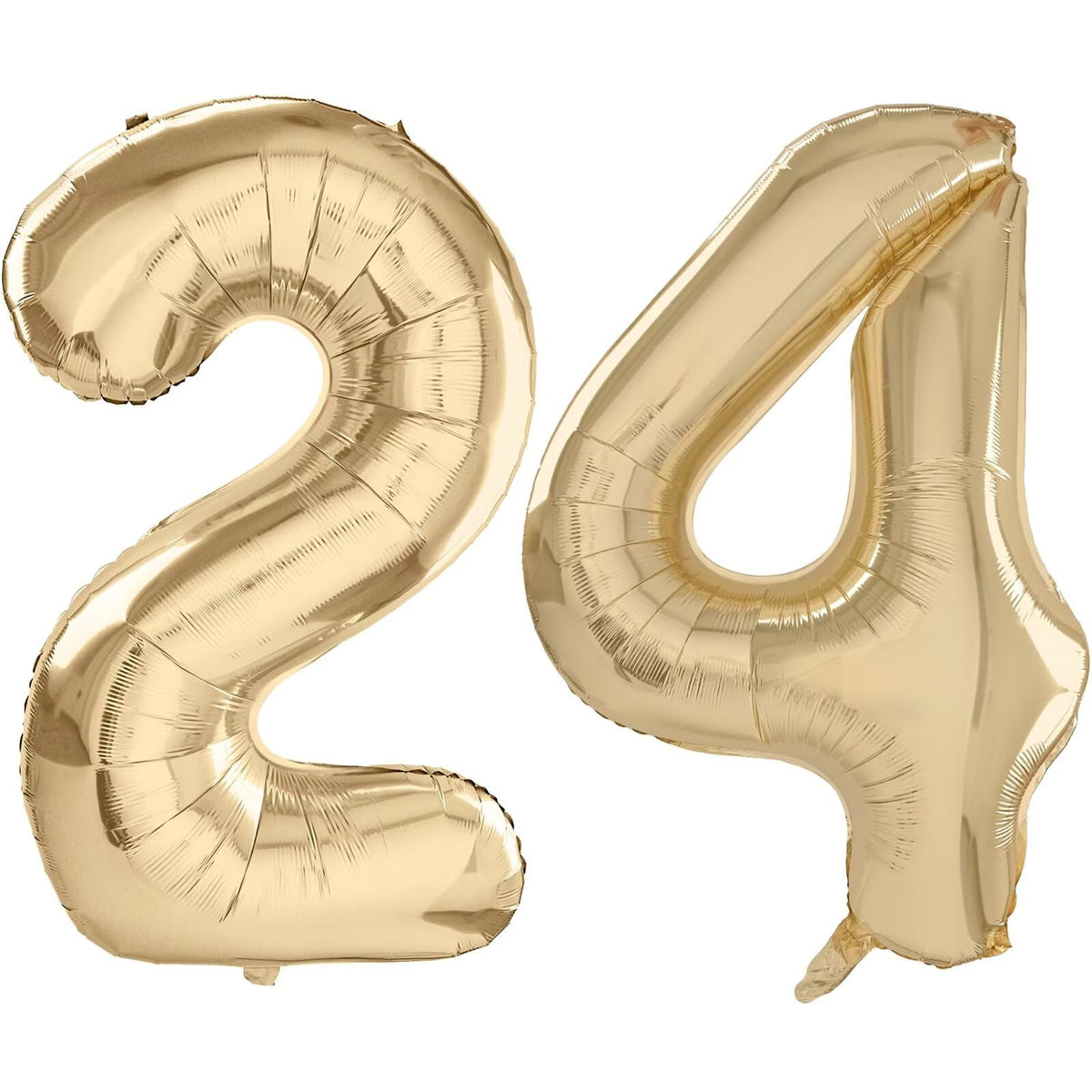 LVMOQIQIU light gold 40-inch number balloon for an elegant party focal point.