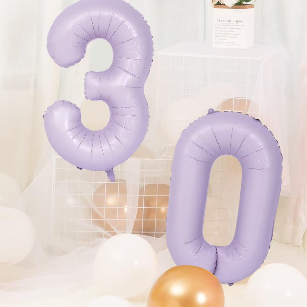 LVMOQIQIU purple number 40 balloon for birthdays photo backdrop