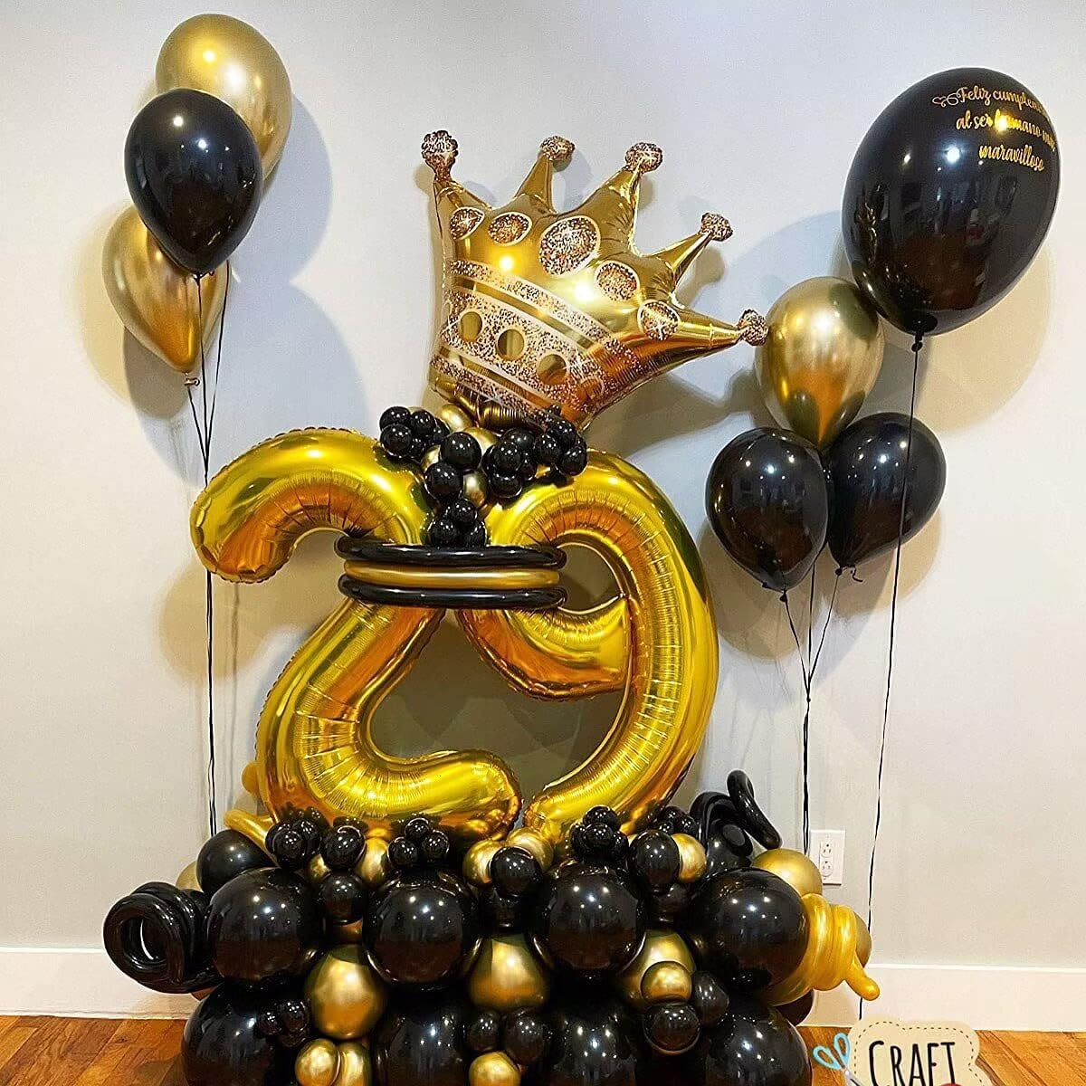 LVMOQIQIU versatile 33 balloon decor works for weddings and anniversaries.