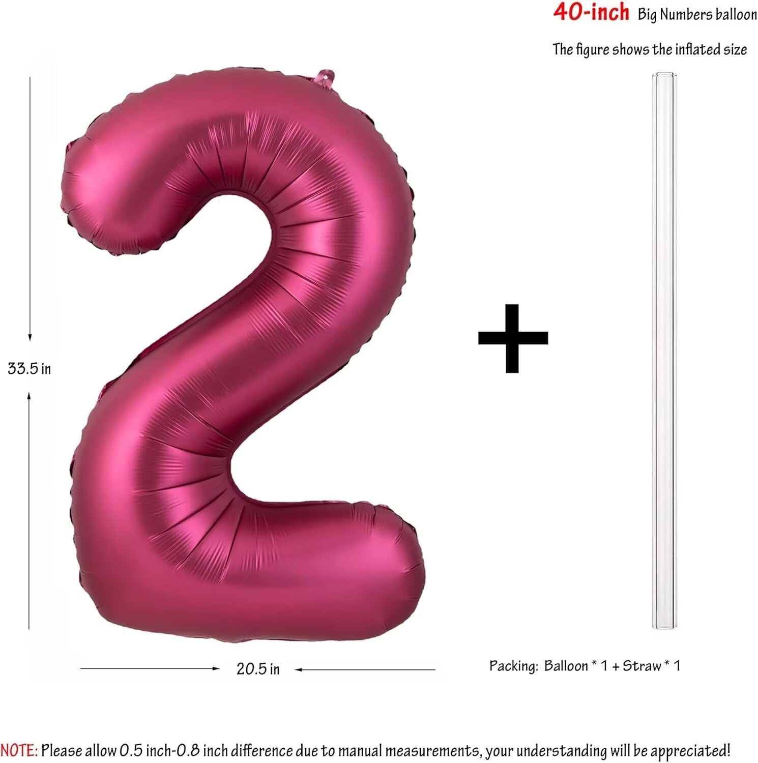 LVMOQIQIU wine red 23 balloon enhances photo moments at events