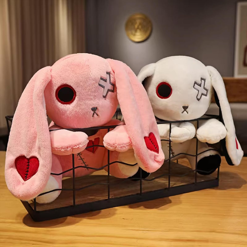 LVQING plush bunny is safe and machine washable for easy cleaning.