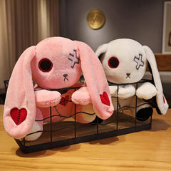 LVQING plush bunny is safe and machine washable for easy cleaning.