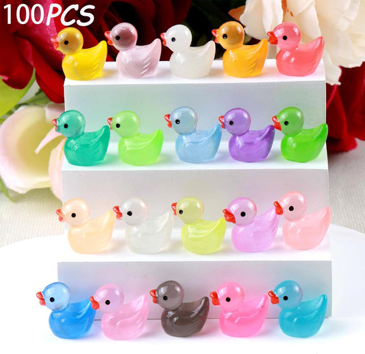 LVVXIXI glow ducklings in a dollhouse scene add whimsy