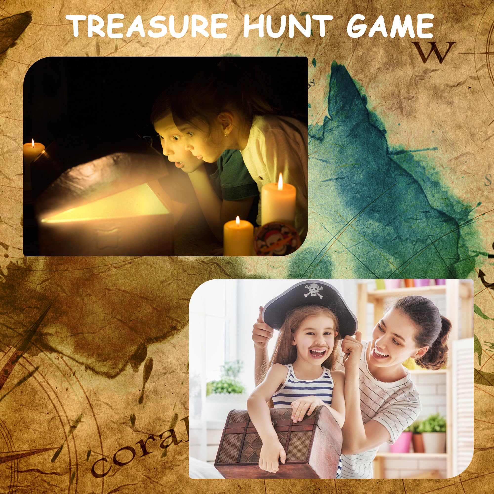 LVYOUIF counting and math play with pirate coins during games.