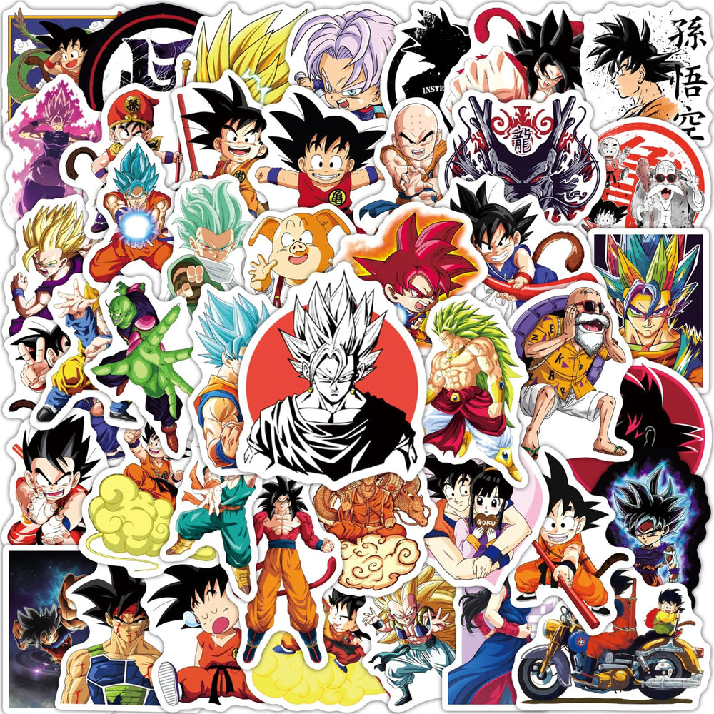 LXYRDHOQPW dragon ball sticker collection with 100 unique designs for kids
