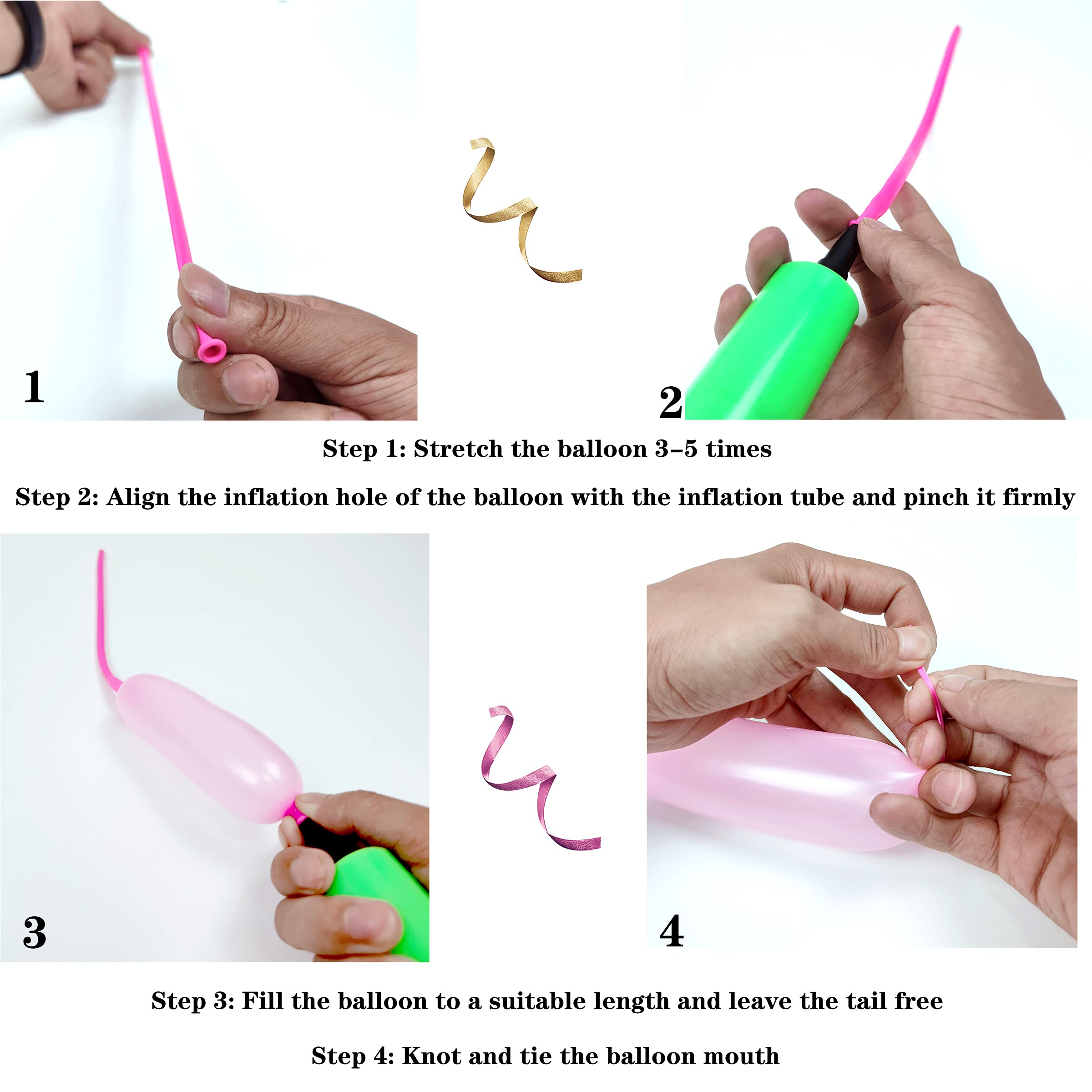 LXZFCRG long balloons ideal for sword shapes and crafts