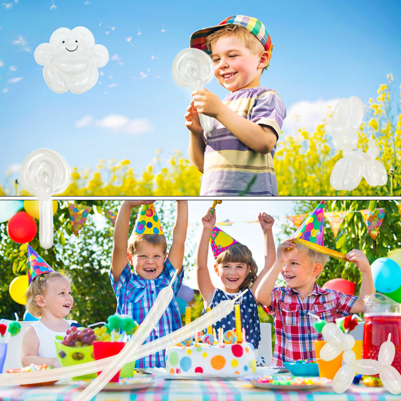 LXZFCRG clear balloons suitable for kids party crafts and games