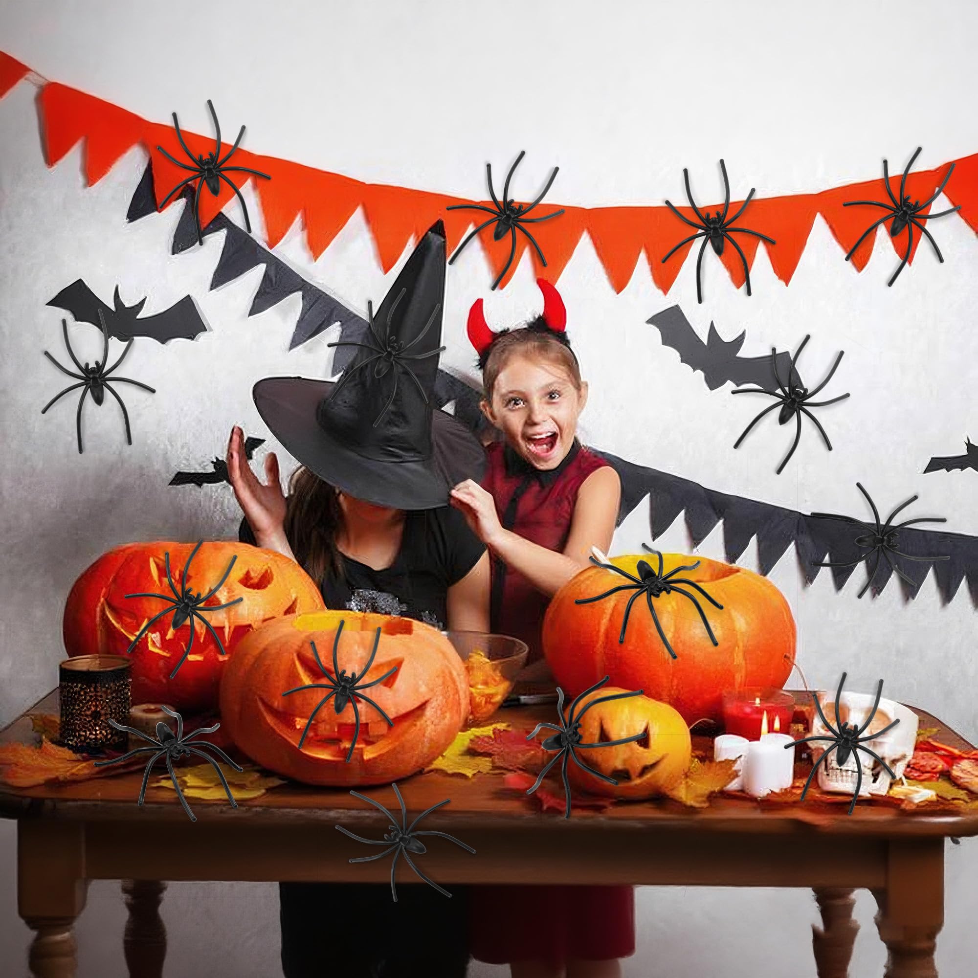 Lxzyu versatile indoor/outdoor spider for seasonal decorating