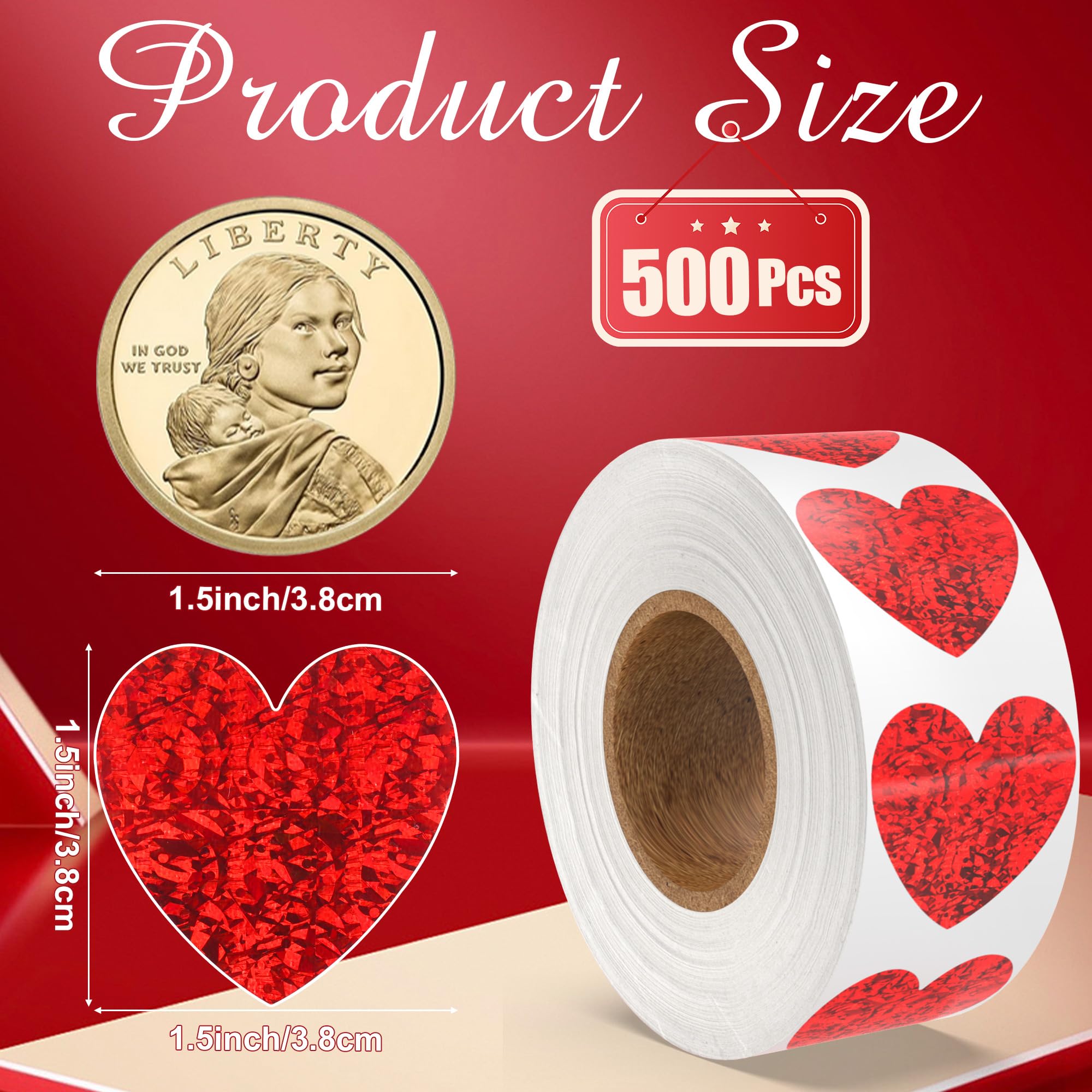 Lxzyu valentines stickers on envelopes for elegant gift seals
