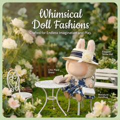 LYBHYQTII coordinated 3-piece set elevates doll fashion.