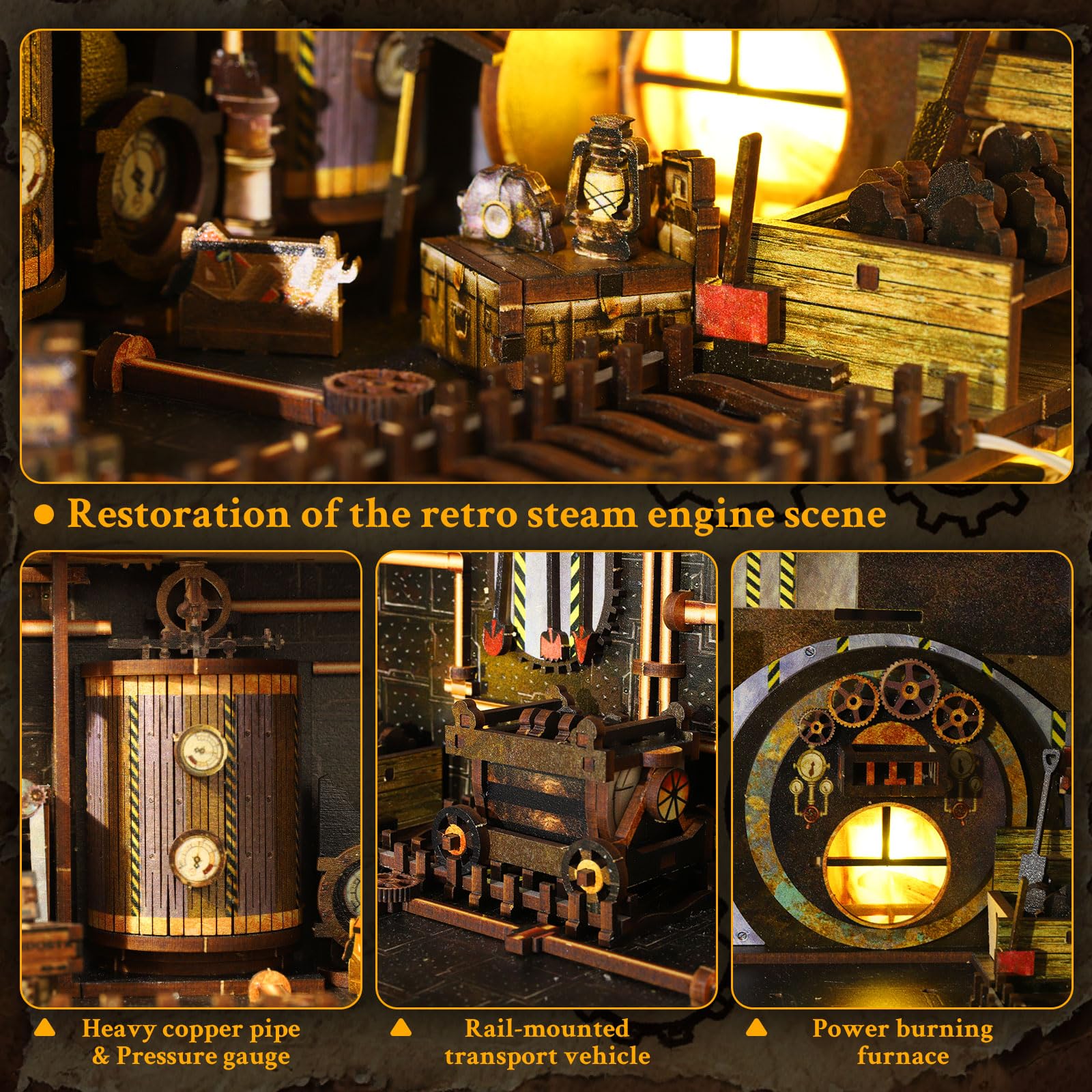 Lycidae Book Nook clear assembly guide for confident building