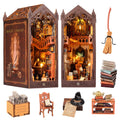 Lycidae book-nook kit assembly for a cozy desk display