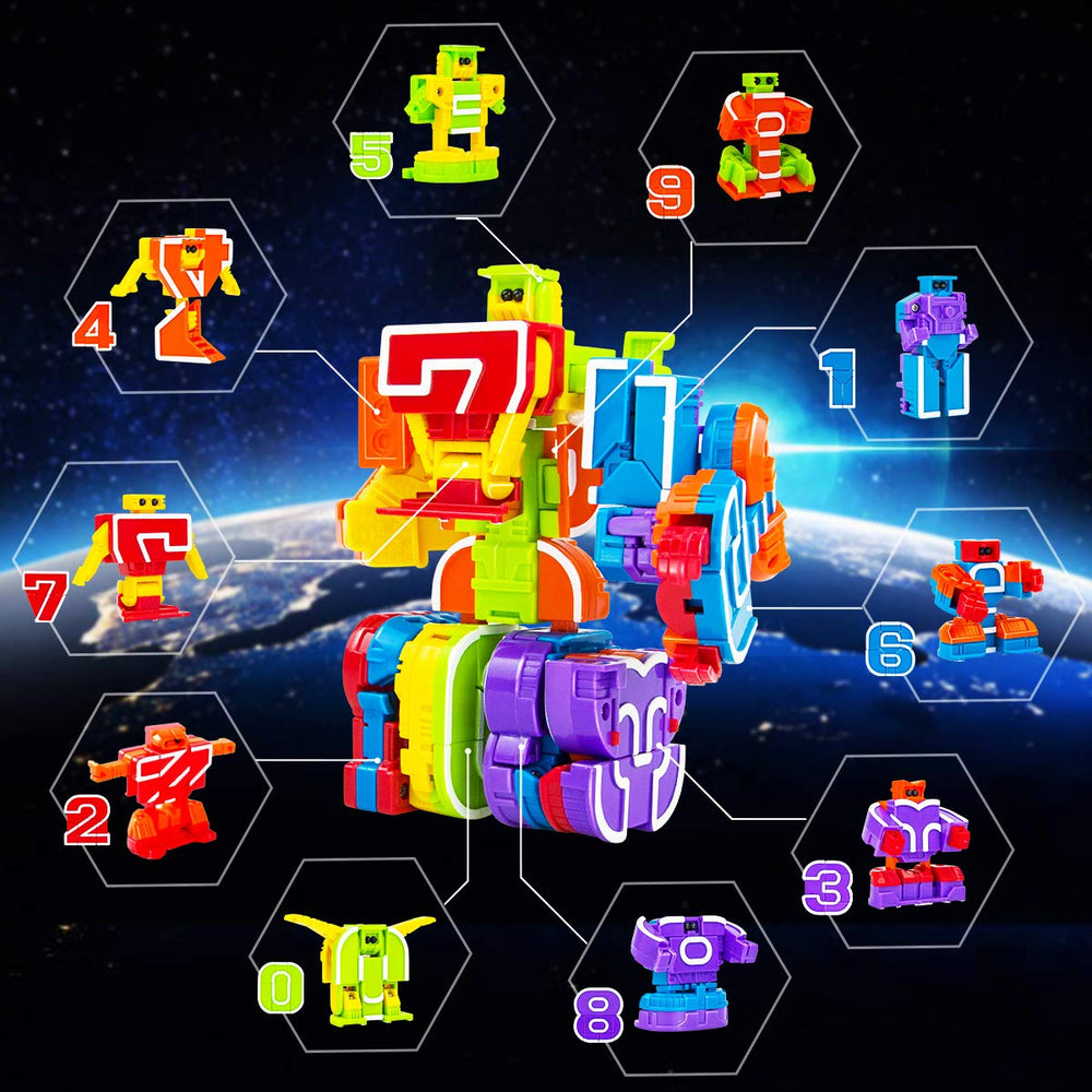 Lydaz Number Bots improve hand-eye coordination through interactive pretend play.