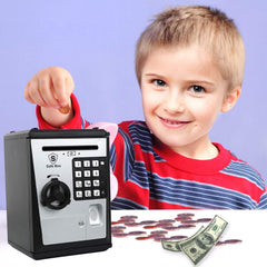 Lyght Mini ATM Savings Bank storage option for personal items like jewelry or toys.
