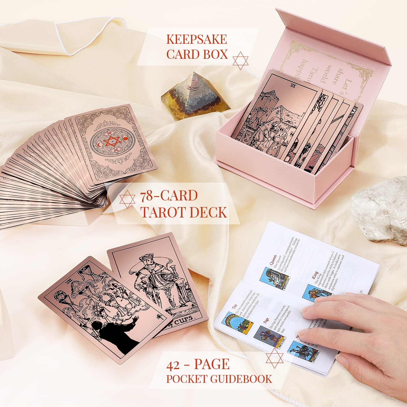 LYINGFISH rose gold foil card detail captures luxe look for collectors