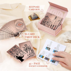 LYINGFISH rose gold foil card detail captures luxe look for collectors