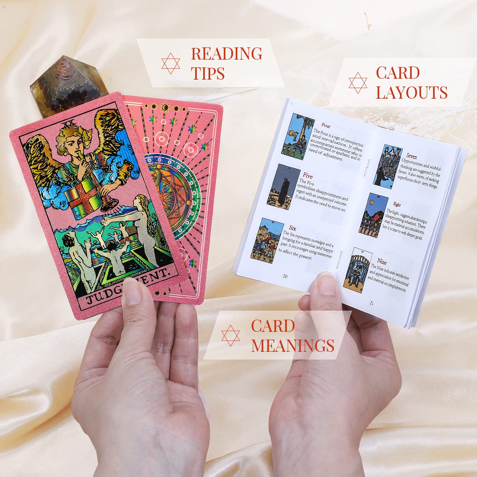 LYINGFISH collection box protects the 78-card Waite deck during storage.