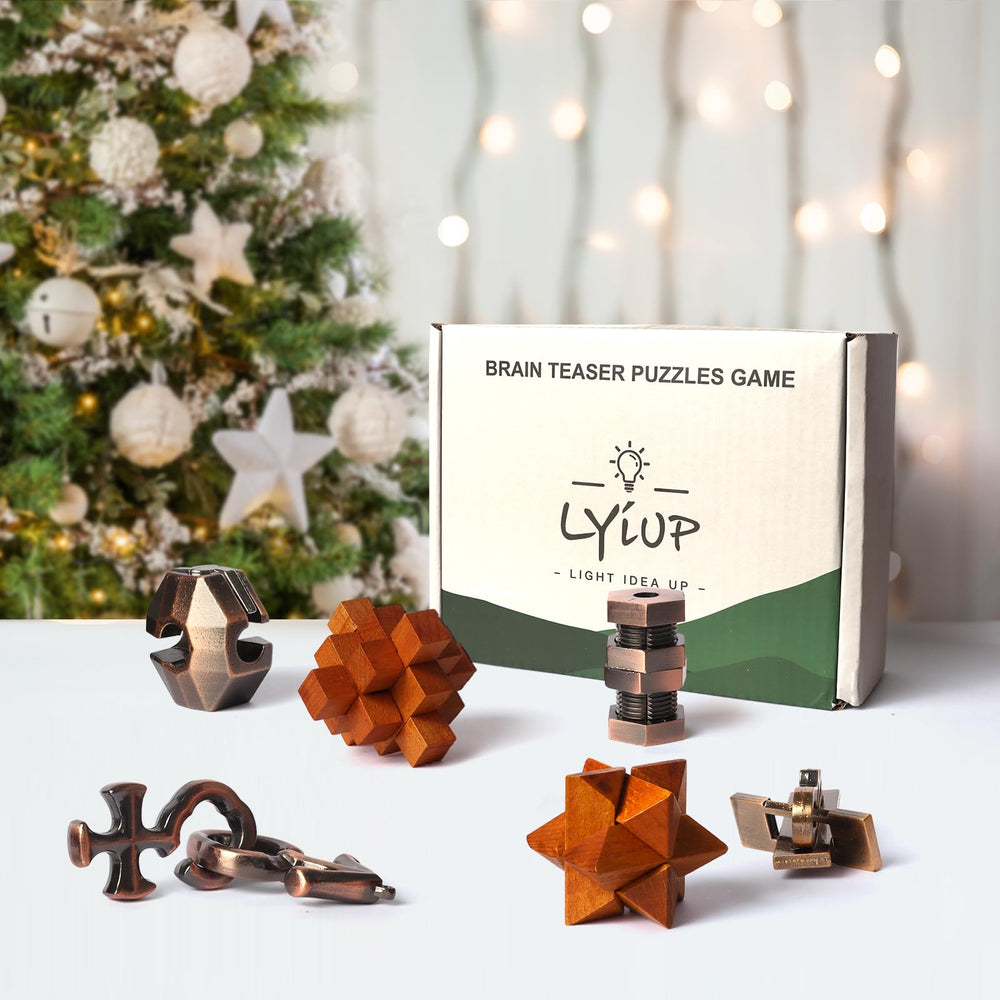 LYiUP durable and safe interlocking puzzles promote focus and mindful play.