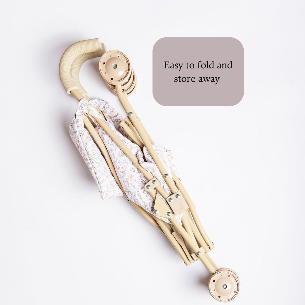 Compact fold design makes storage simple after indoor or outdoor adventures.
