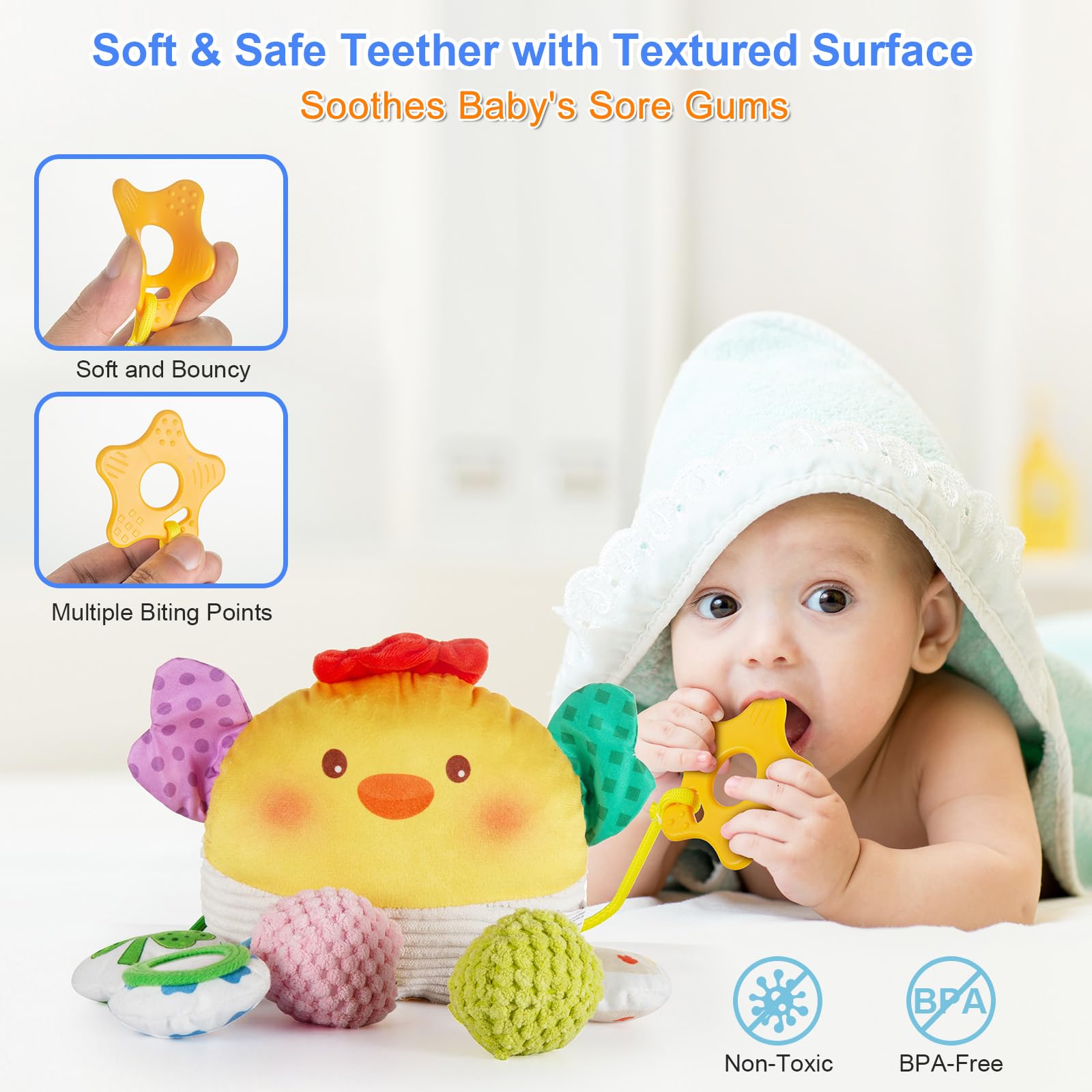 Lynncare soft fabric surface inviting gentle touch and exploration