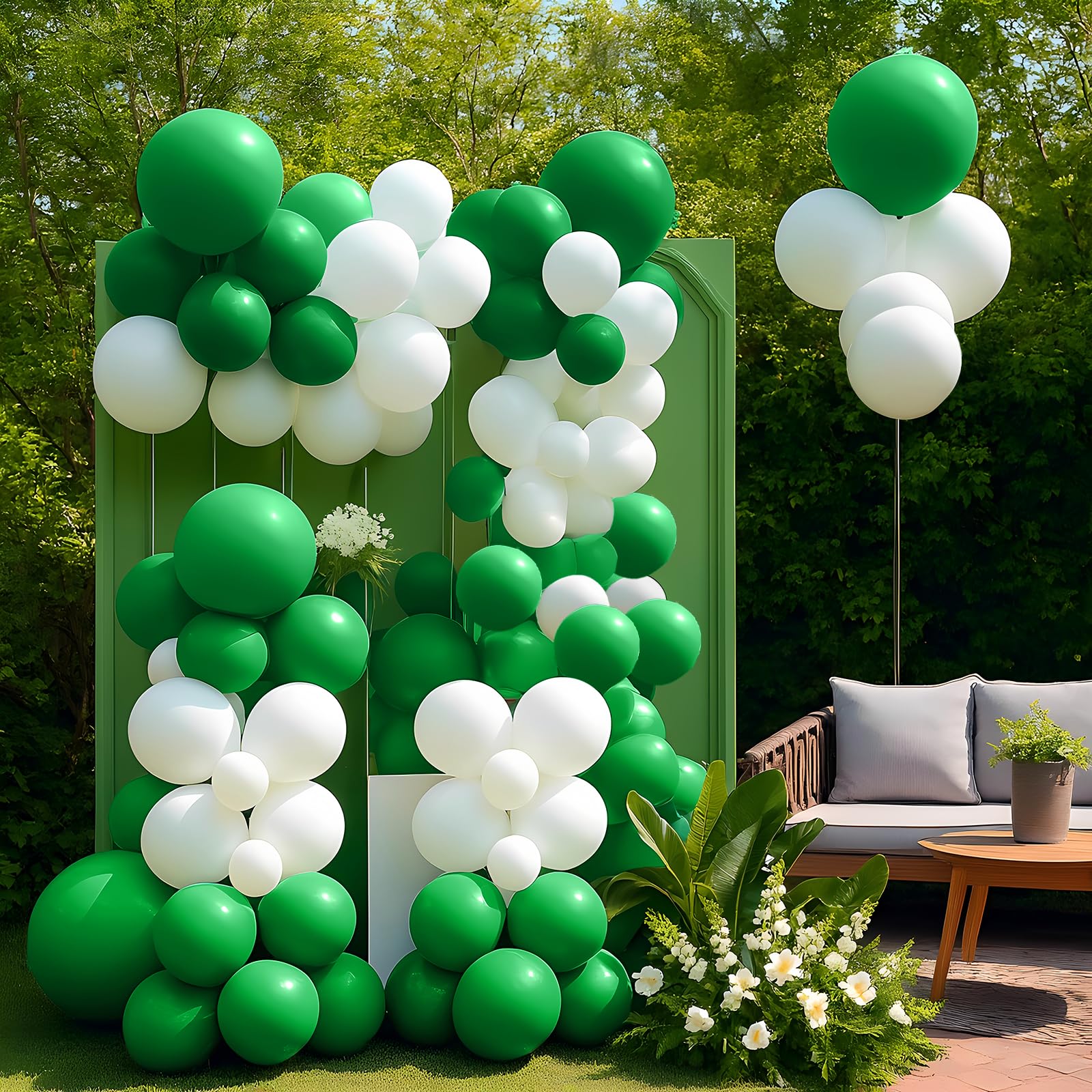 LYNSP balloons can be helium-filled for floating wall decor