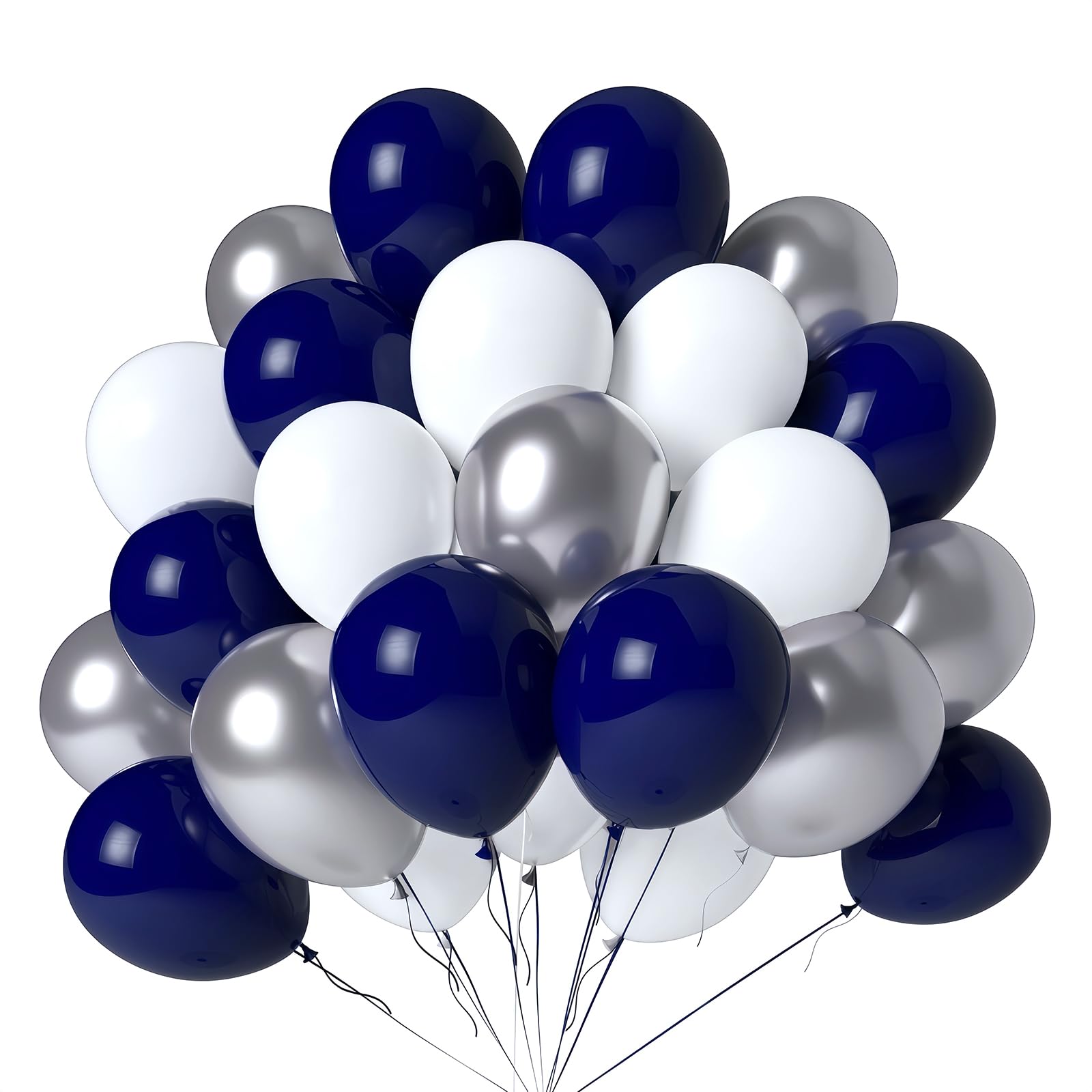LYNSP navy blue balloon bundle for modern party decor and bold color statements