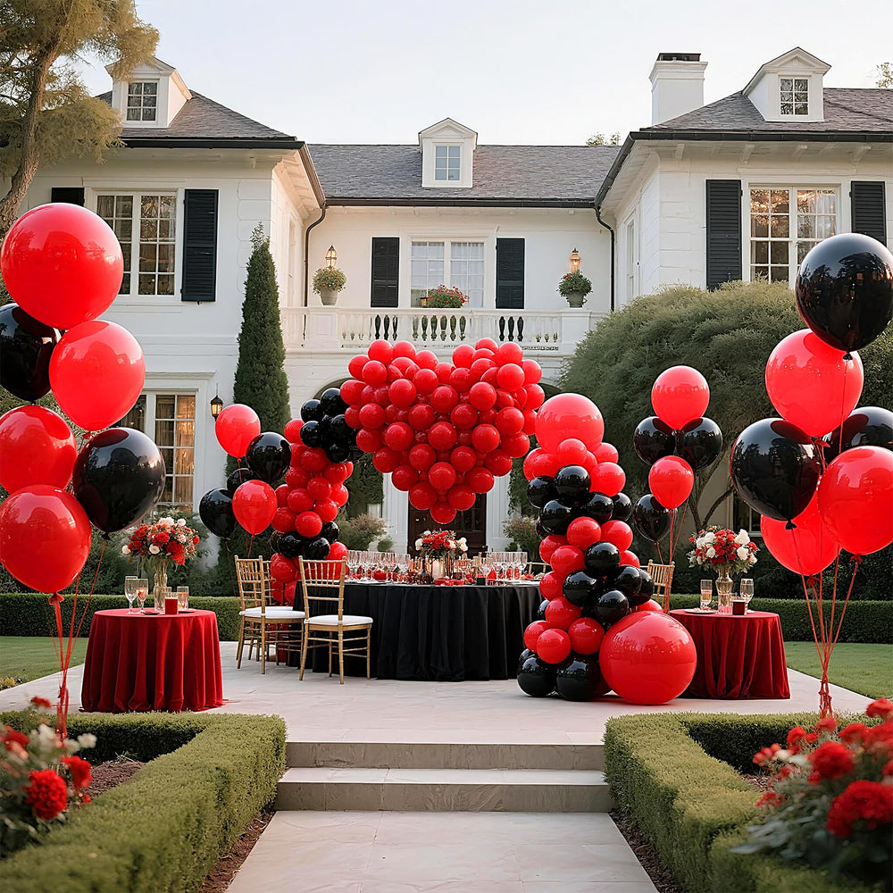 LYNSP thickened 12-inch balloons for durable, long-lasting decor