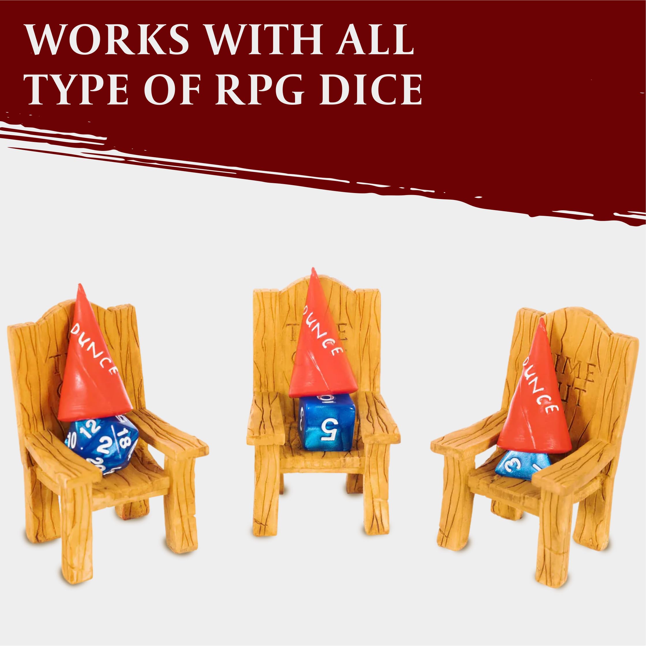 LYNX DND Dice Jail table scene as a humorous focal point during sessions.