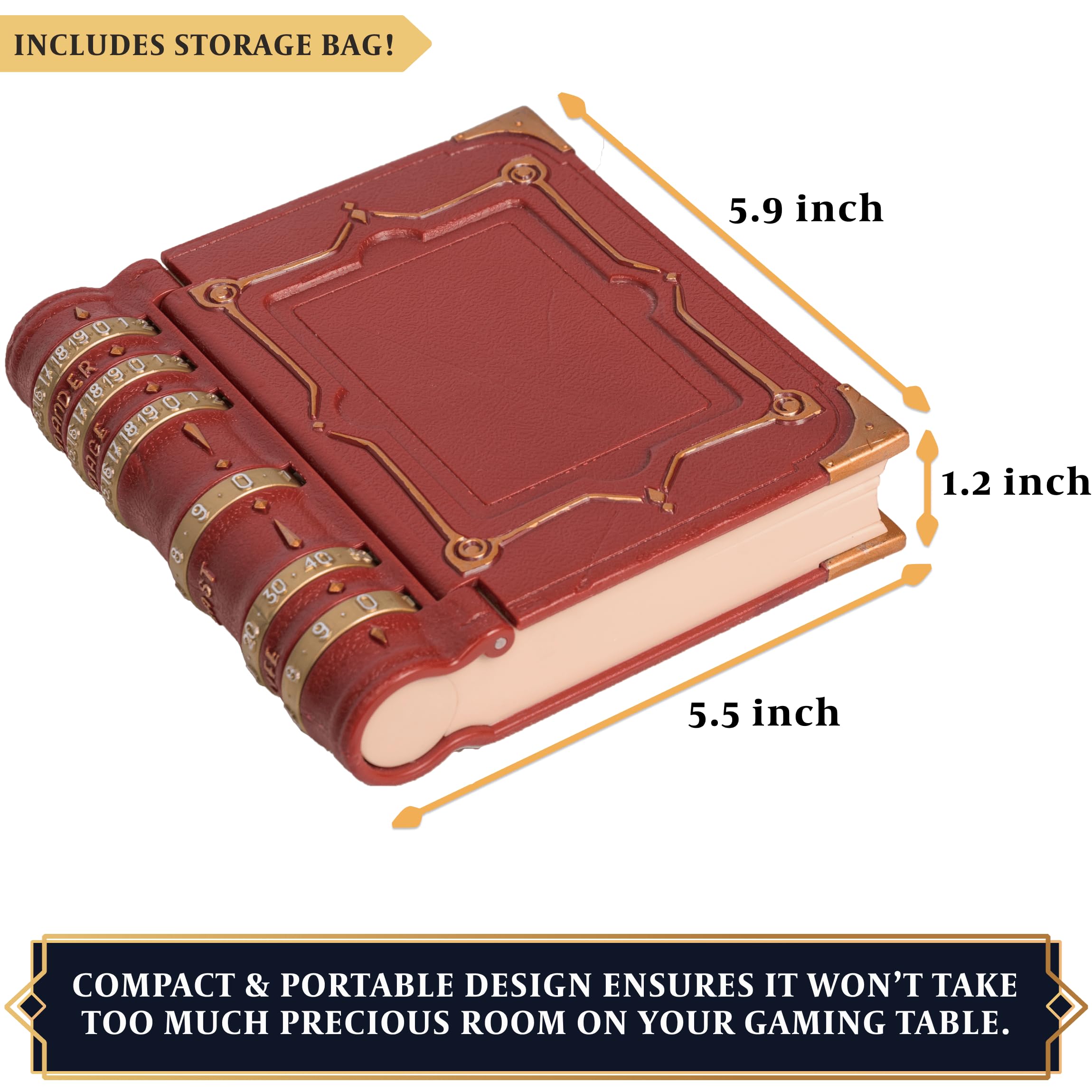 LYNX MTG Commander Codex is compact and portable for game nights.