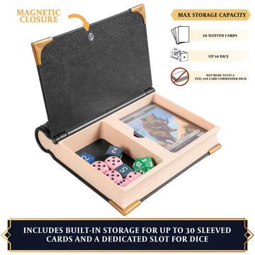 LYNX MTG hidden storage for dice and tokens between rounds.