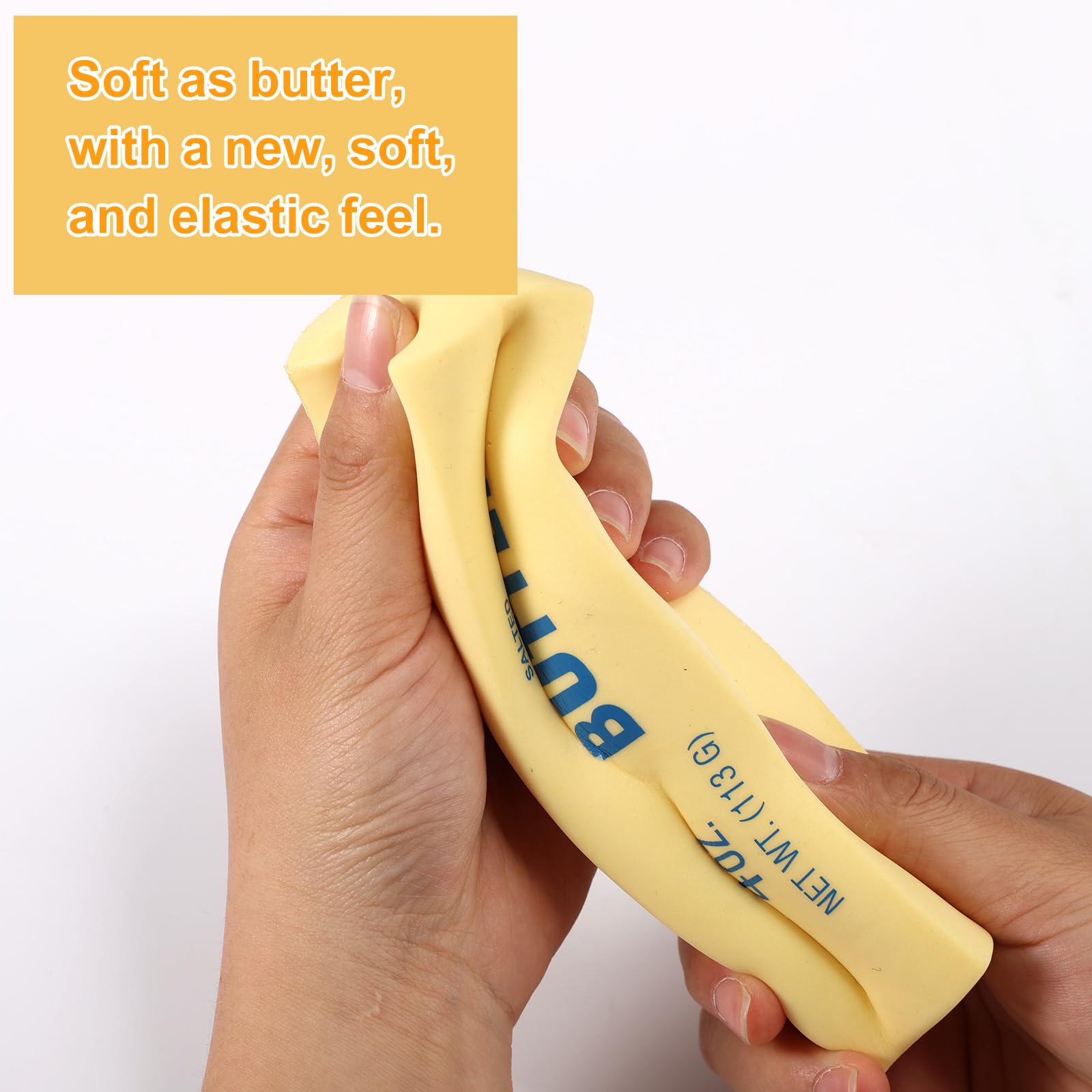 Lyreh squeeze butter toy soft PU material, durable and long-lasting.