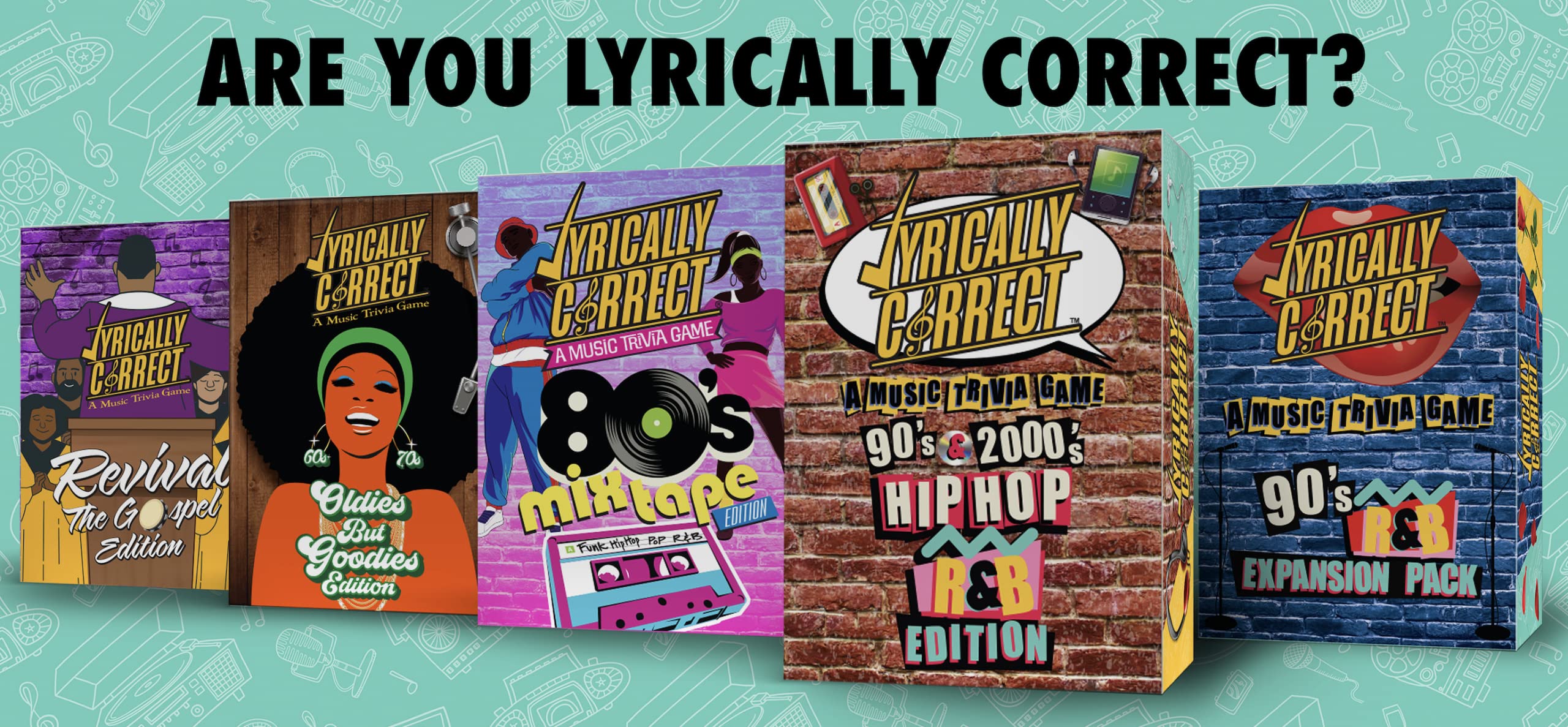 Lyrically Correct packaging and instructions view, ready for quick setup.