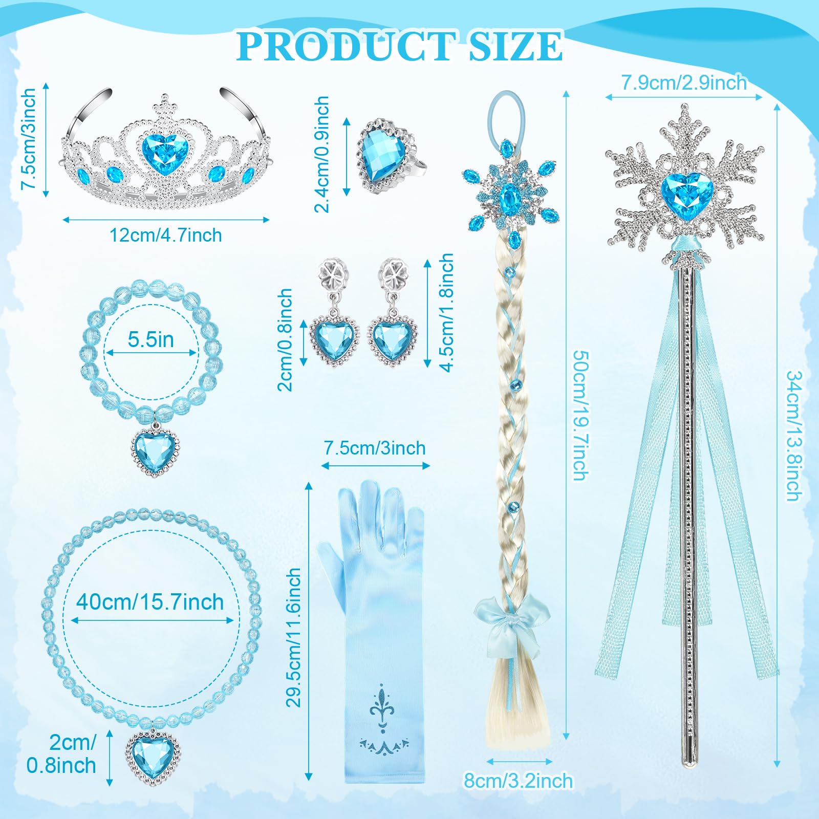 Lyrow princess wand lightweight prop for storytelling adventures